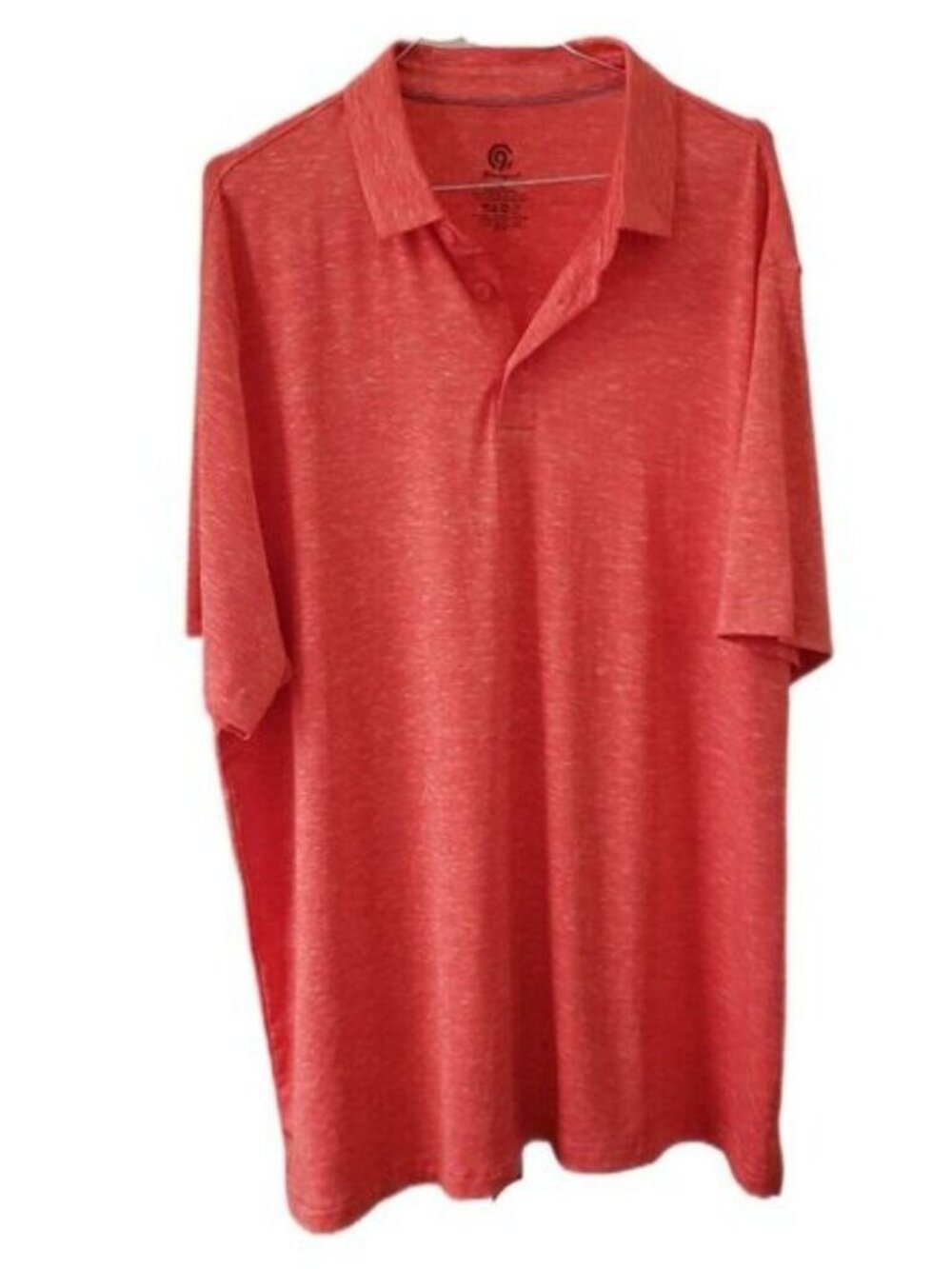 Champion Men's Orange Dri-Fit Lightweight Polo